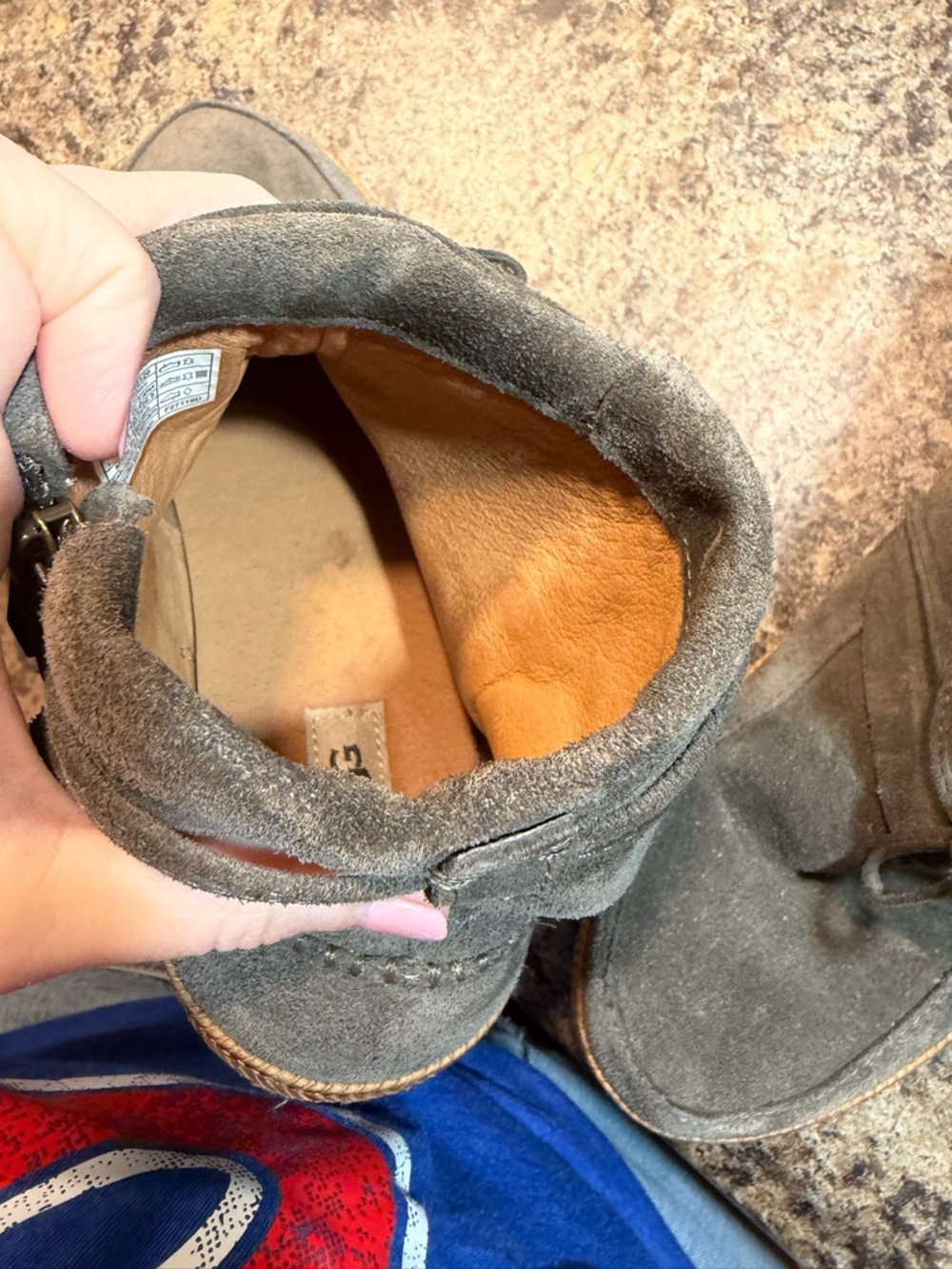 Ugh Reid Ladies boot in Slate Gray-EUC - Picture 8 of 8